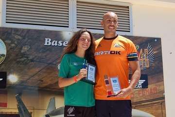 Campeones de la prueba reina (Foto TA)